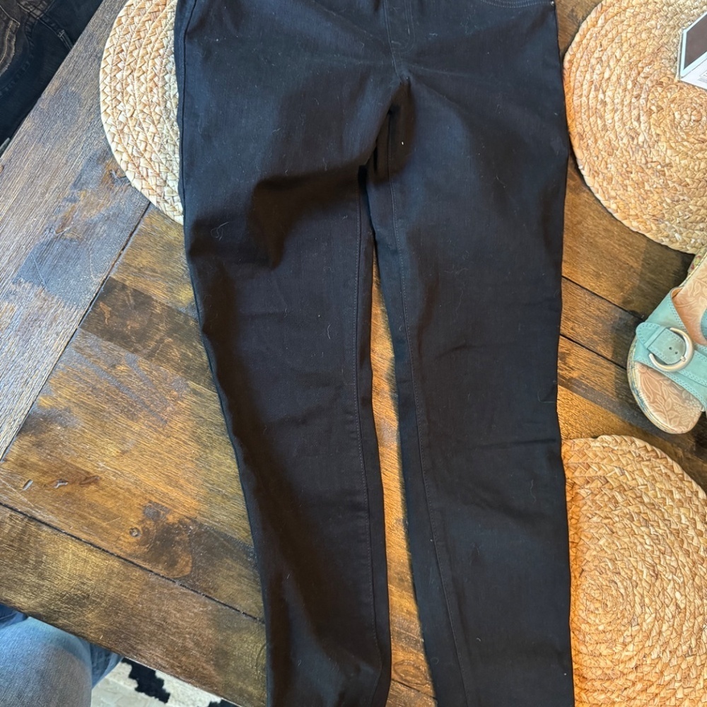 SPANX Size Medium Like New Jeggings Black - Picture 3 of 3